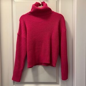 *4 for $25* Shein pink Ribbed turtleneck